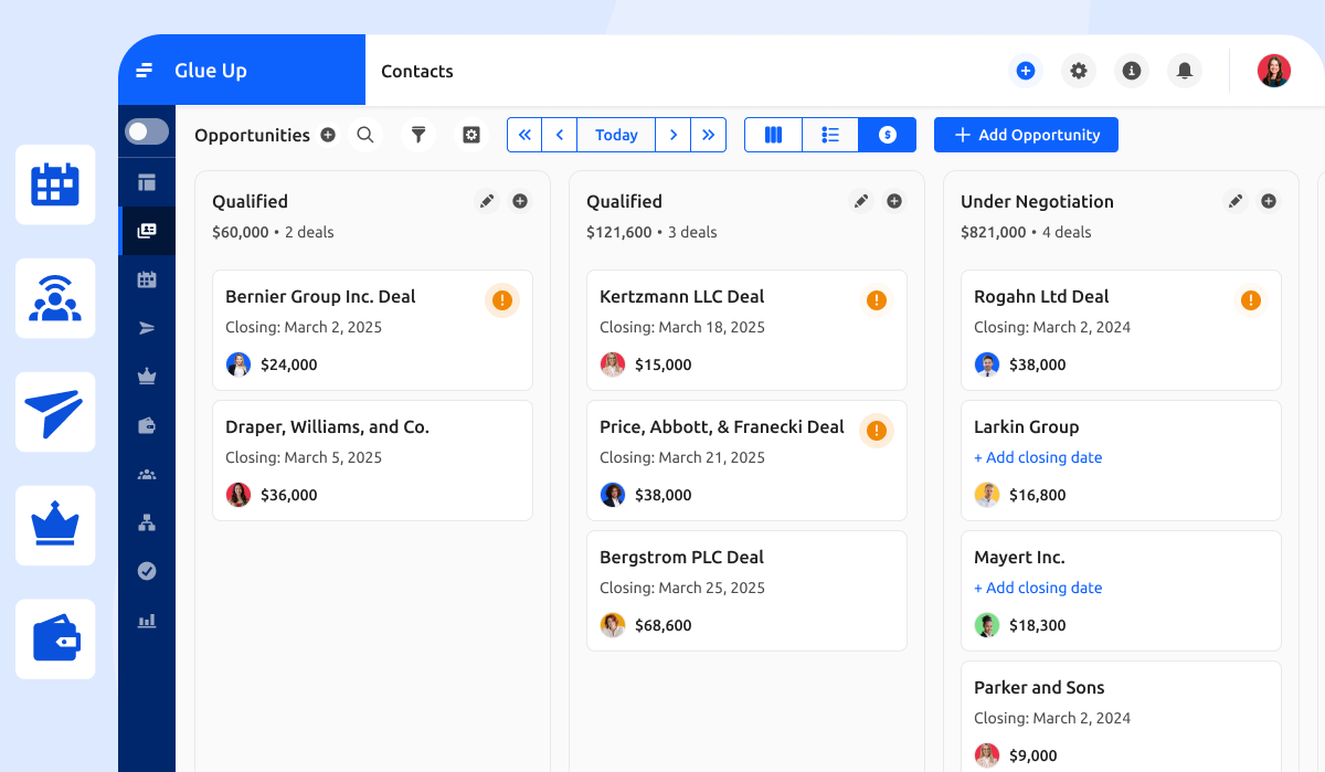 How Glue Up takes the headache out of financial KPI tracking