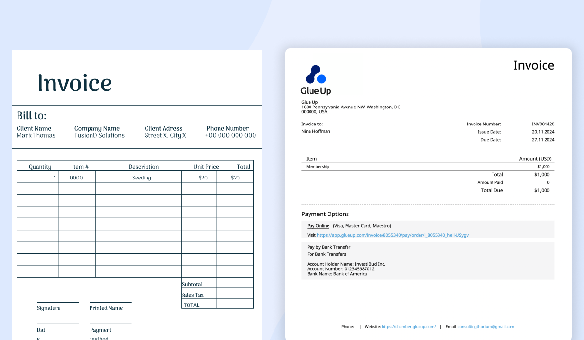 Invoice Design