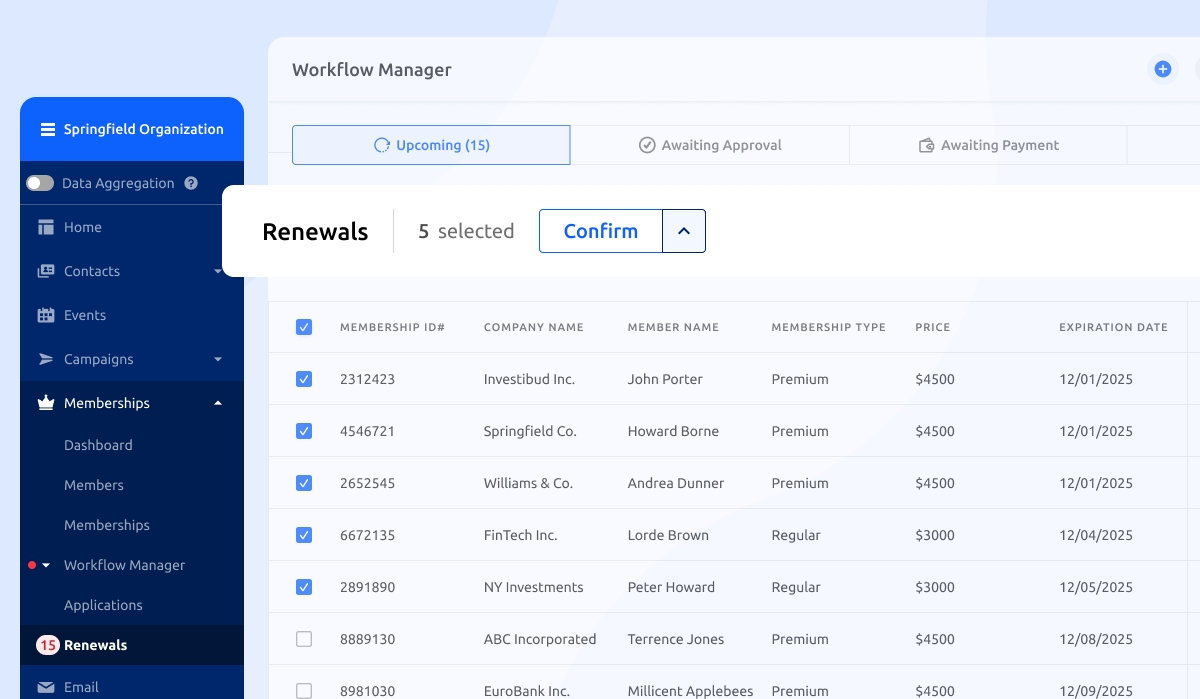 glue_up_membership_management_software_dashboard_membership_dues