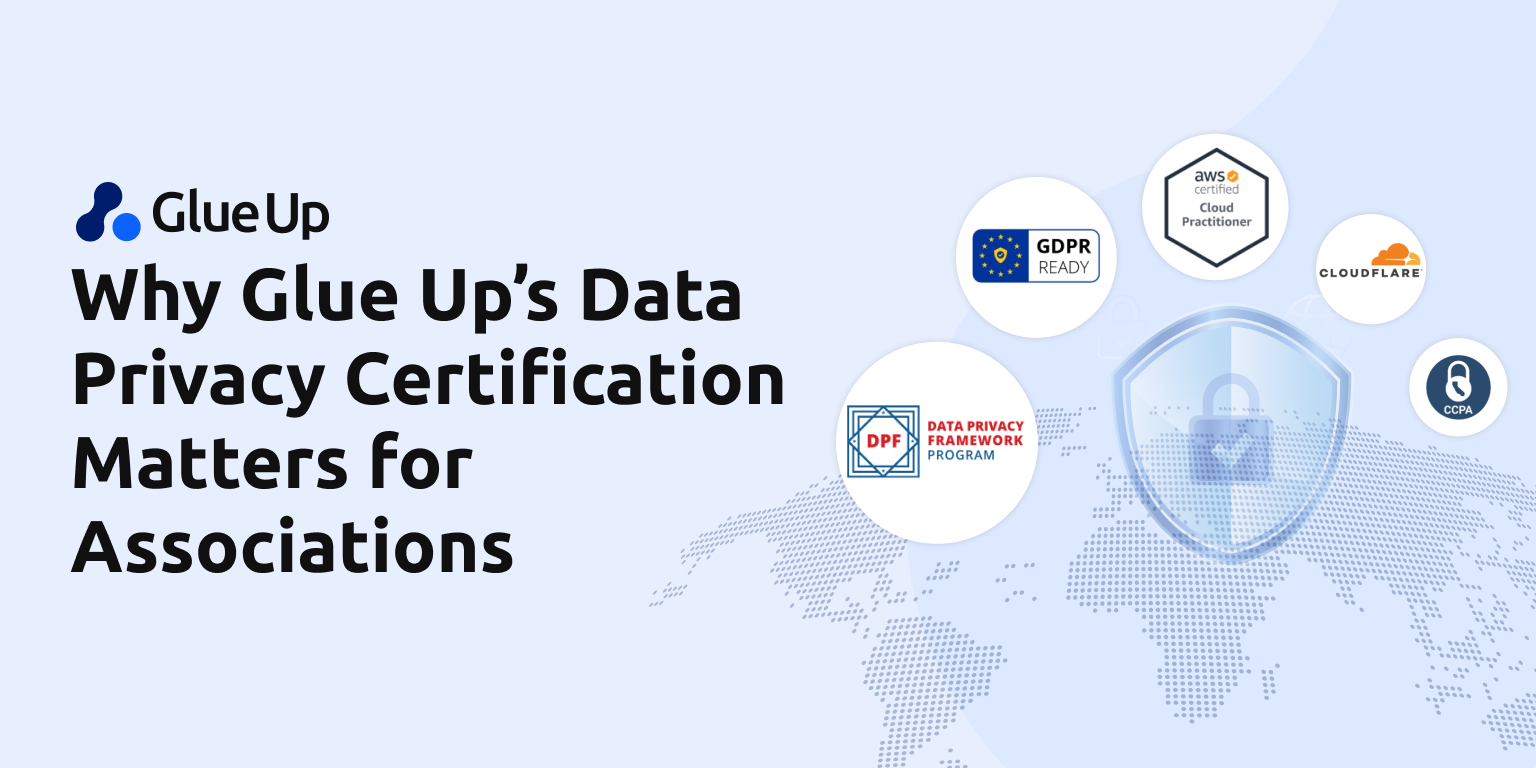 Why Glue Up’s Data Privacy Certification Matters