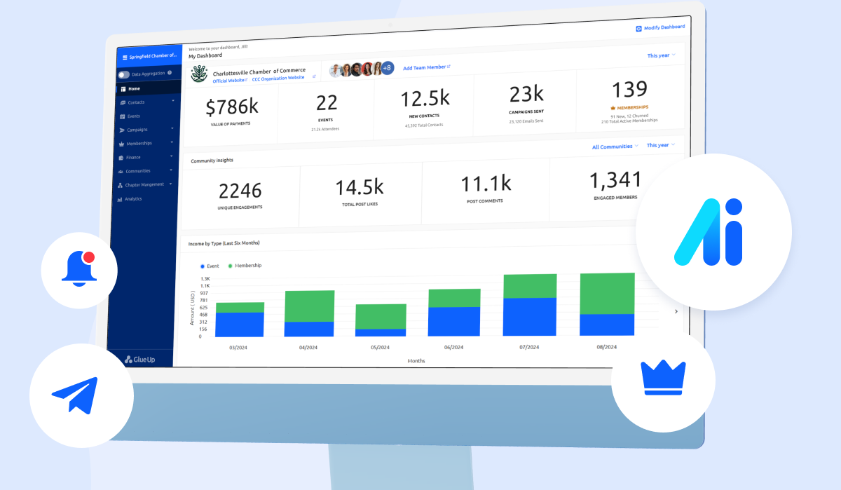 AI-Driven Membership & Event Management&nbsp;