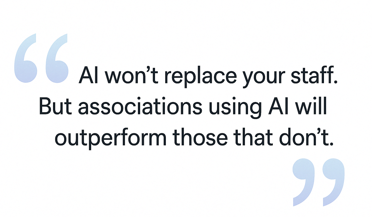 Quote - AI for associations