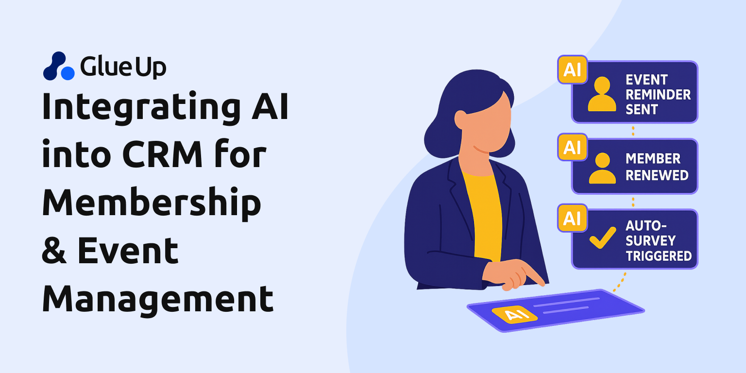 Integrating AI into CRM for Event and Membership Management AI CRM Integration for Membership & Event Management