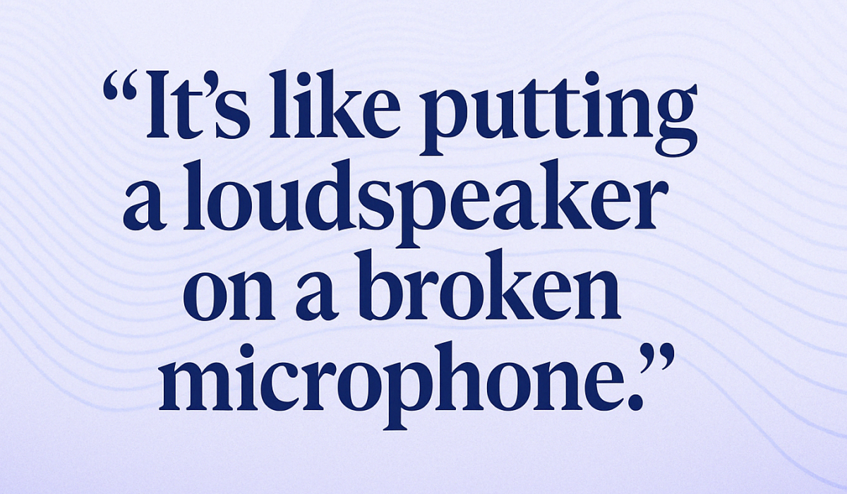 AI messaging doesn’t fix bad writing. It magnifies it.