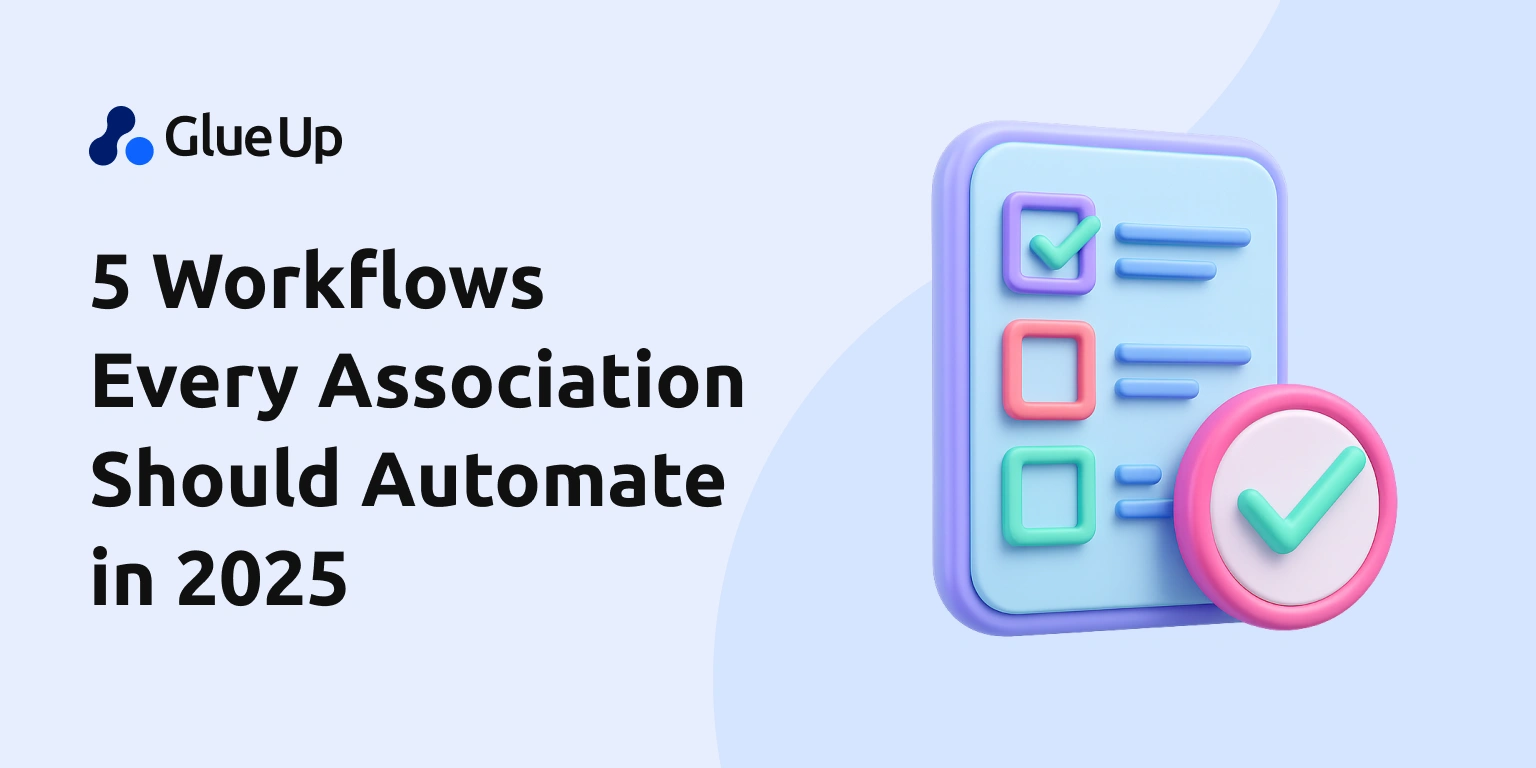 High-Impact AI Process Automation Inside Glue Up  5 Workflows Every Association Should Automate in 2025