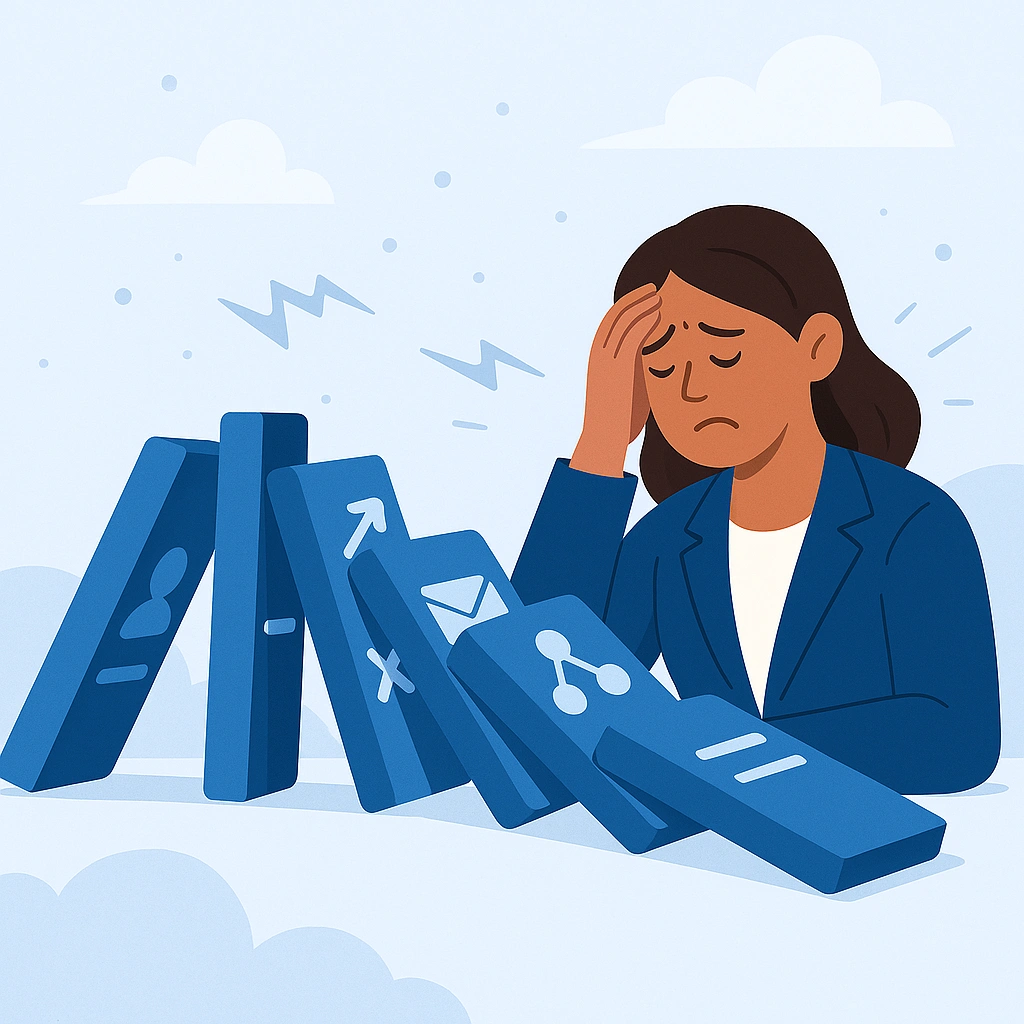 The Domino Effect of Broken Engagement Loops – What The Data Says About Outdated CRMs & Processes