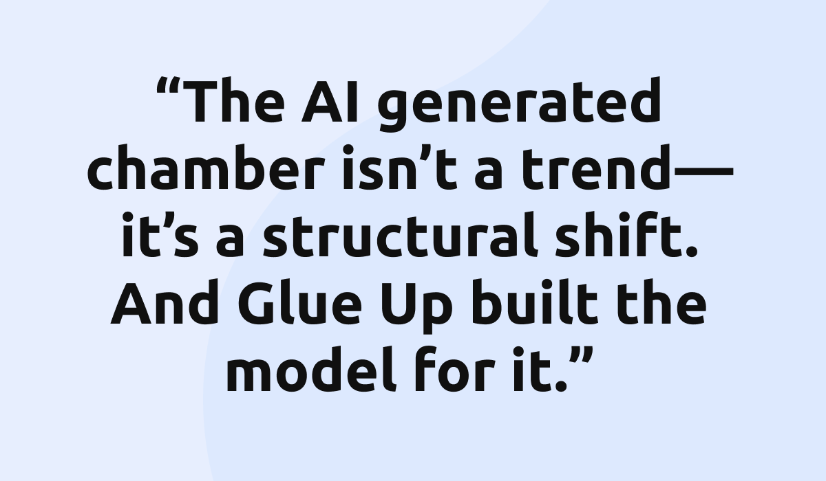 Glue Up Model - AI generated chamber