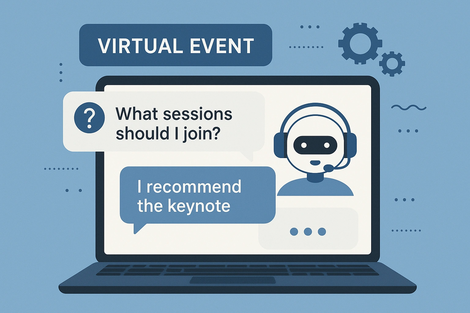 AI-Powered Chatbot - artificial intelligence in events examples