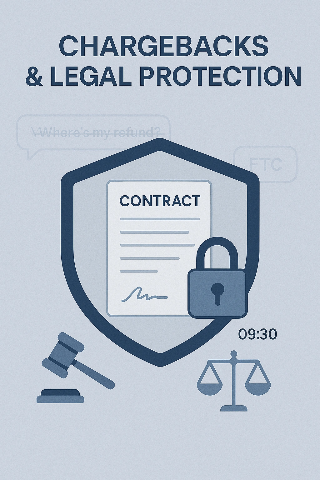 Chargebacks & Legal Protection - sample membership agreement