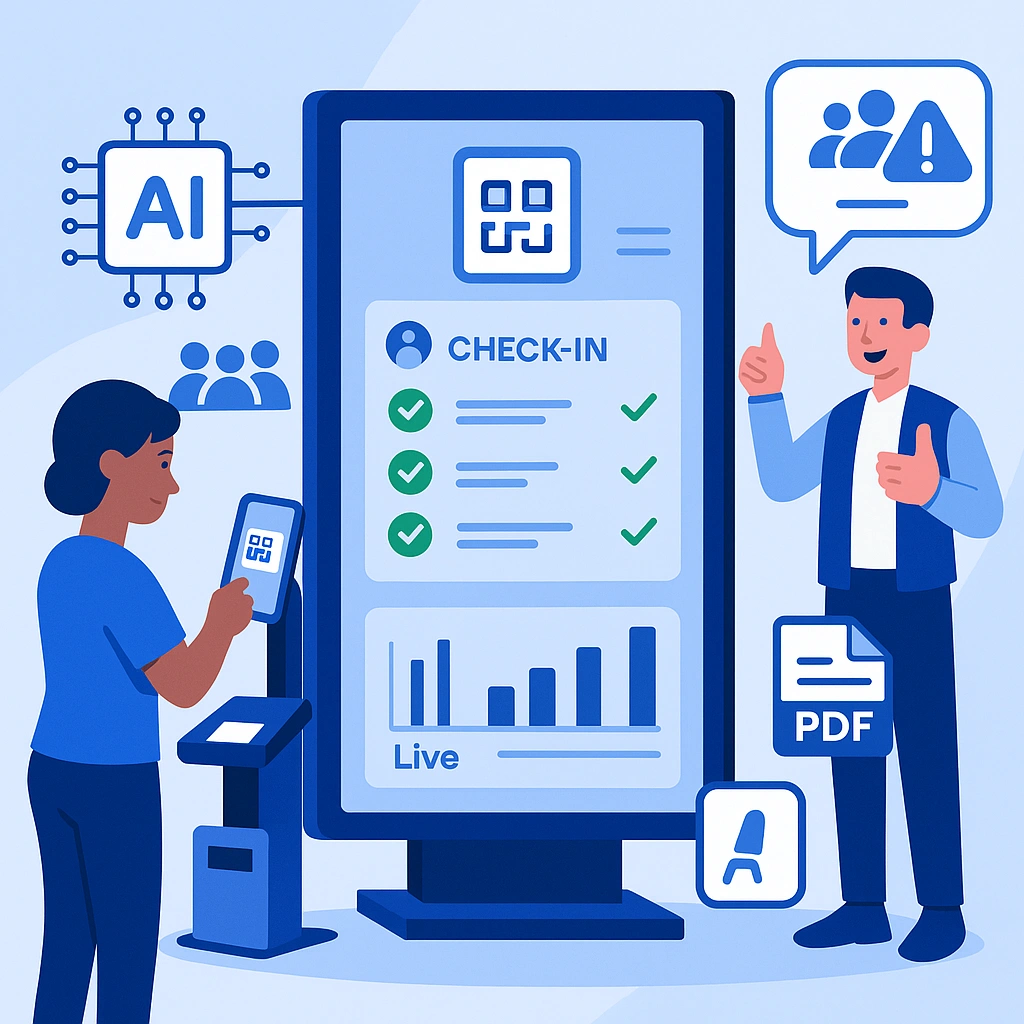 Track Attendance and Insights Instantly — From Self-Check-In to Live Analytics 