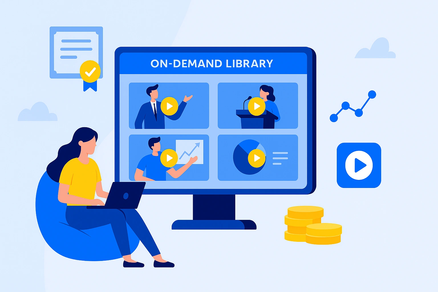 Extend Value After the Live Stream — Capture, Certify, and Re-Monetize Content with Virtual Event Software