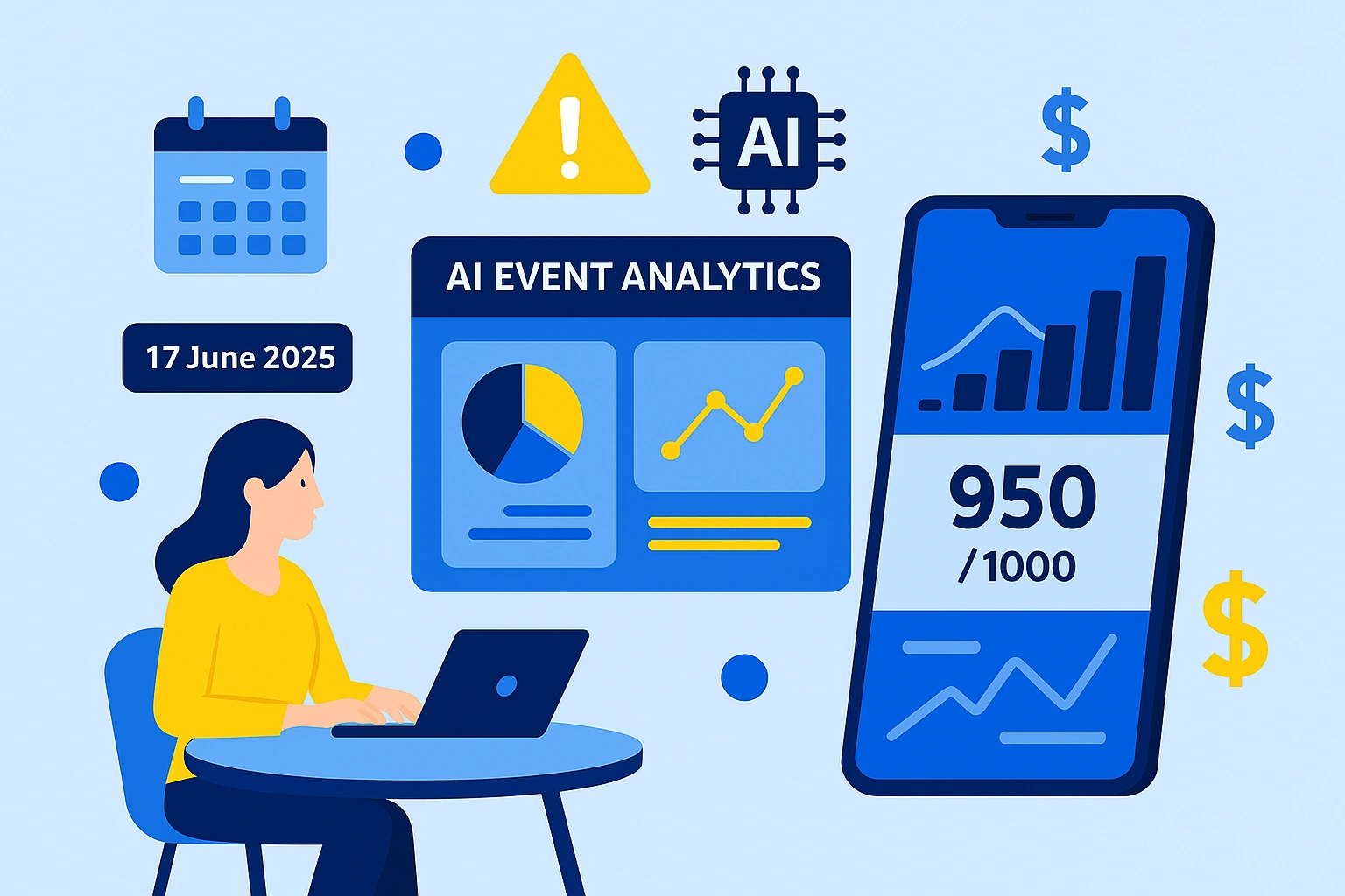Forecast Attendance with AI Event Analytics — From Registration Trends to Live Capacity Alerts