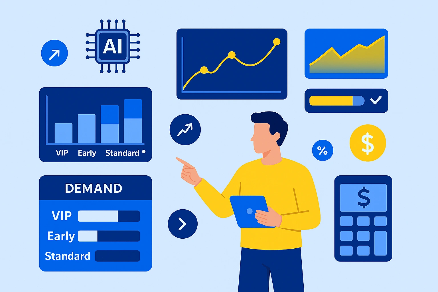 Forecast Demand Before Tickets Even Launch — AI-Driven Pacing, Tier Targets, and Margin Guards 