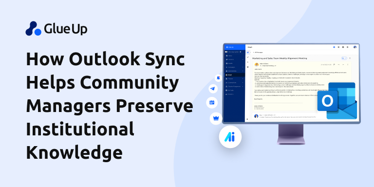 How Outlook Sync Helps Community Managers Preserve Institutional Knowledge