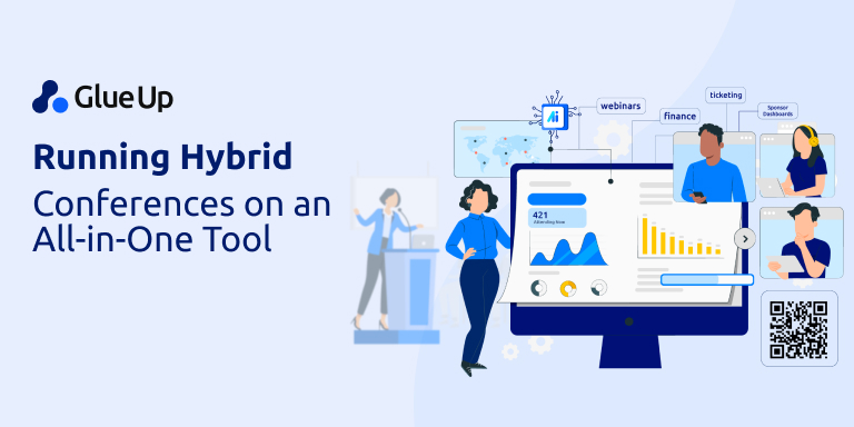 Running Hybrid Conferences on an All-in-One Tool