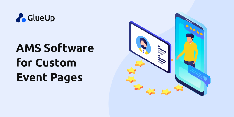 AMS Software for Custom Event Pages