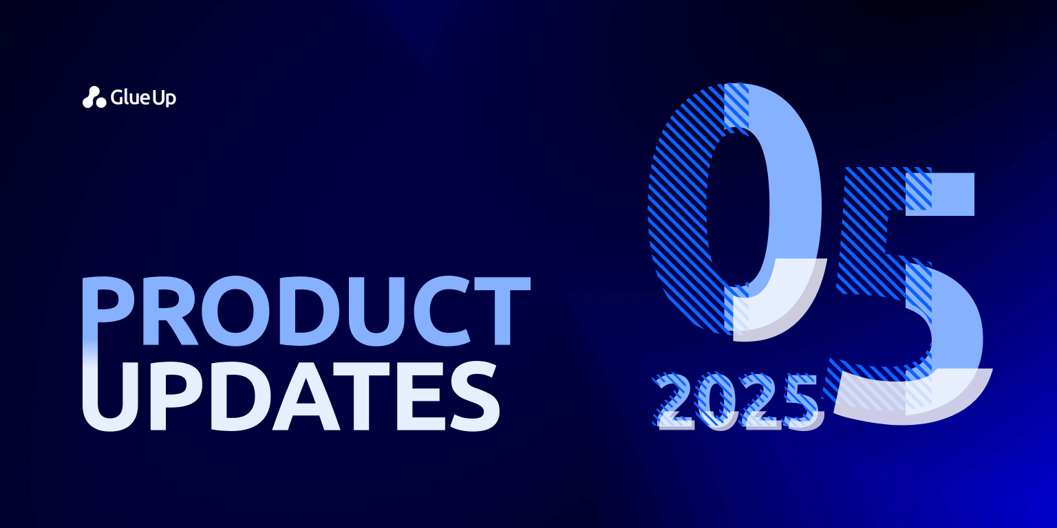 New features on the Glue Up Manager app