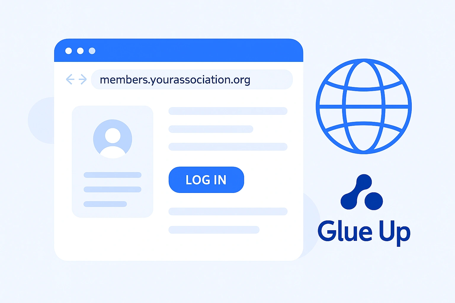 Glue Up + Dedicated Subdomain – Build Trust with a Branded Member Portal 