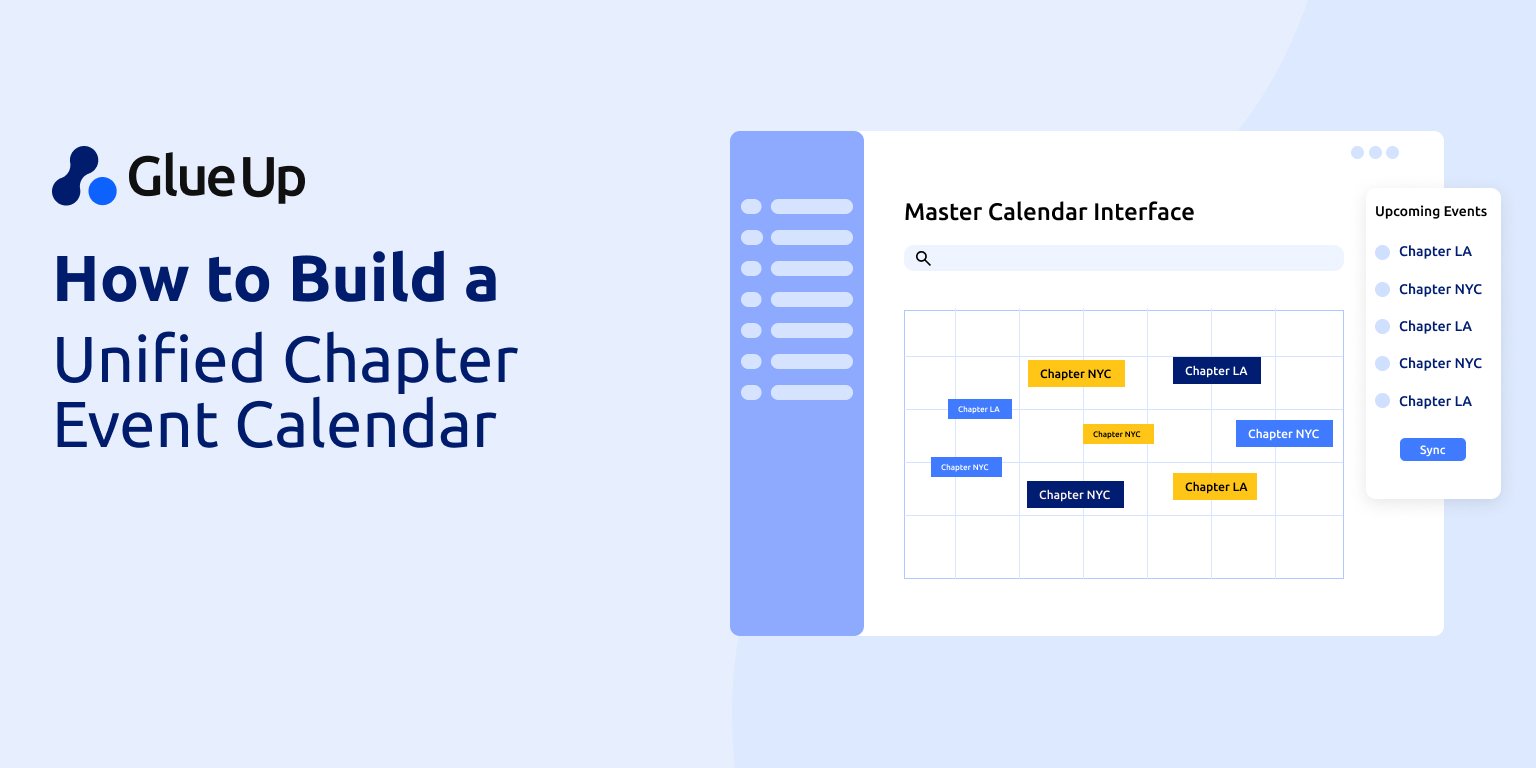 How to Build a Chapter Event Calendar