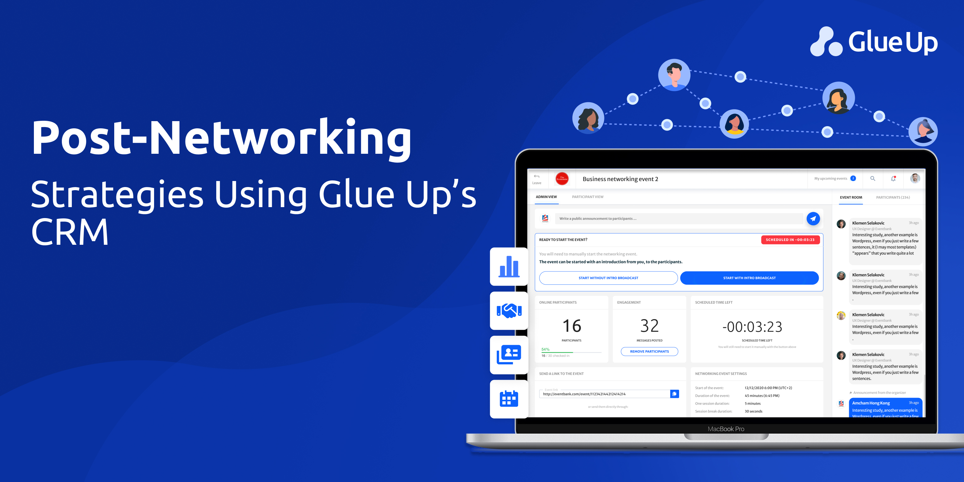 Post-Networking Strategies Using Glue Up’s CRM 