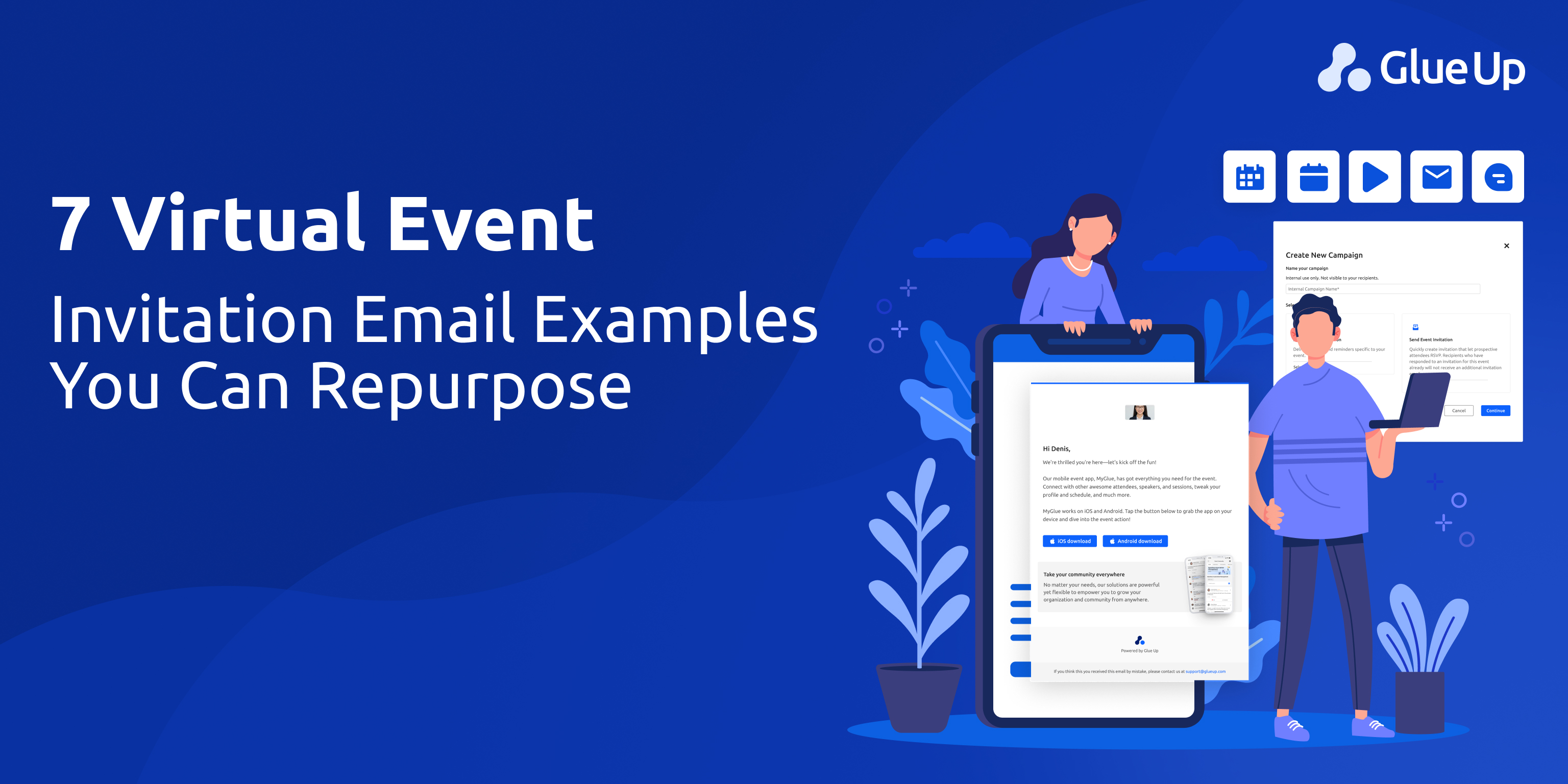 7 Virtual Event Invitation Email Examples
