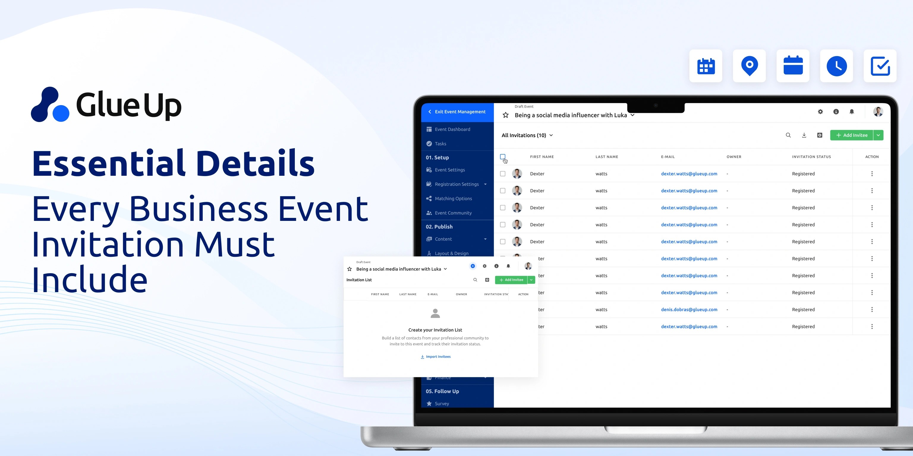 Business Event Invitation Templates