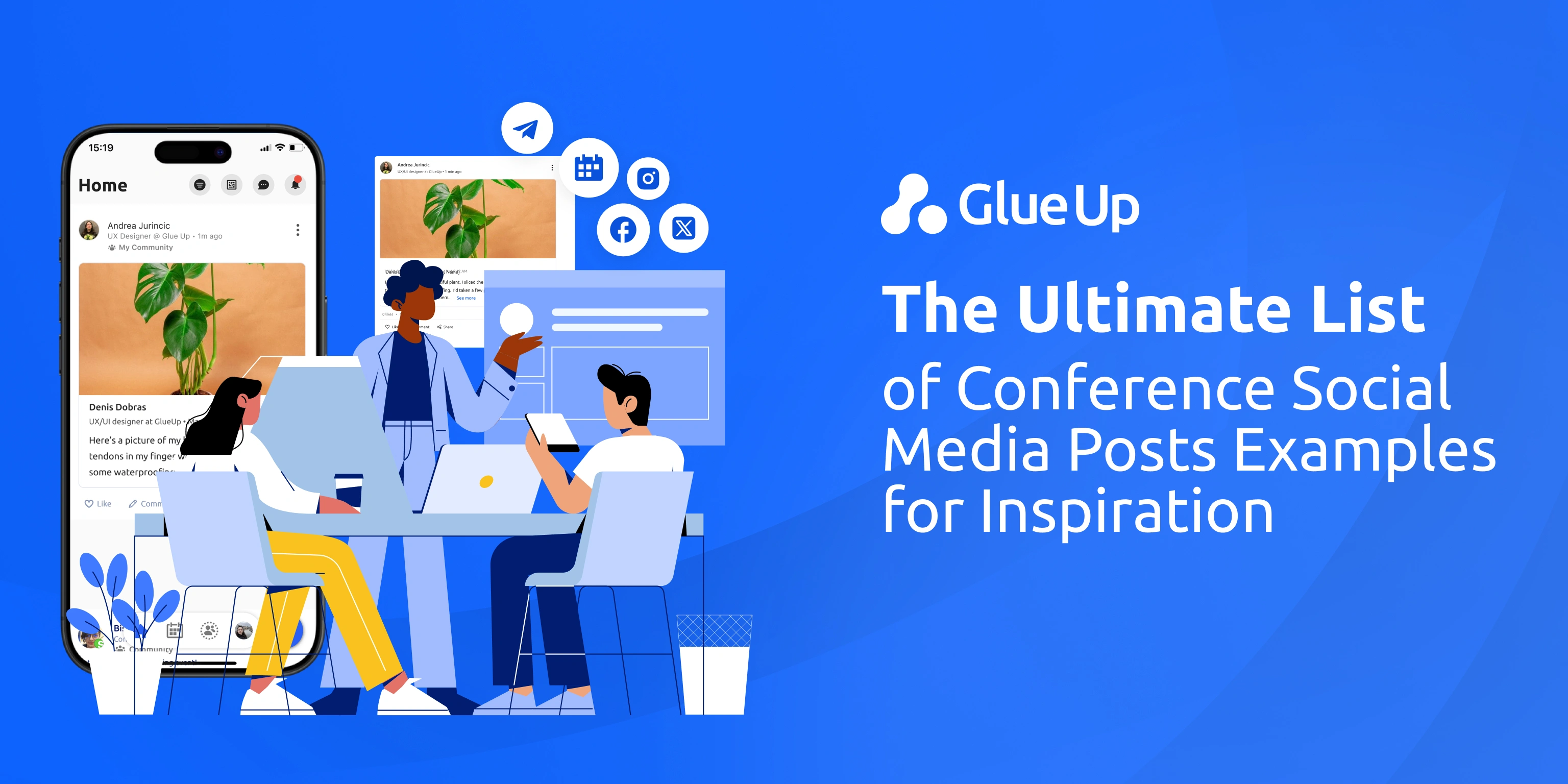 Conference Social Media Posts Examples