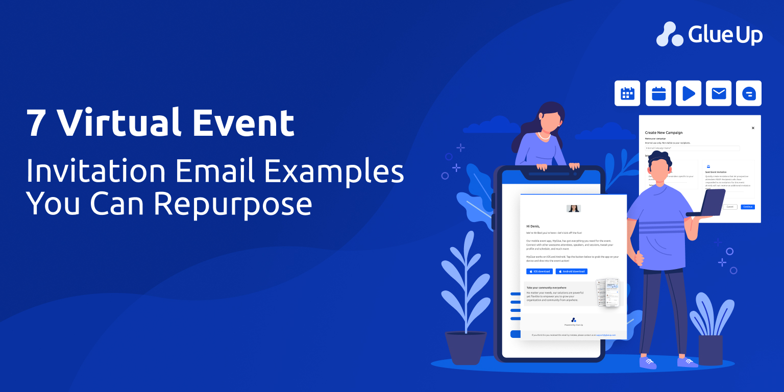 7 Virtual Event Invitation Email Examples