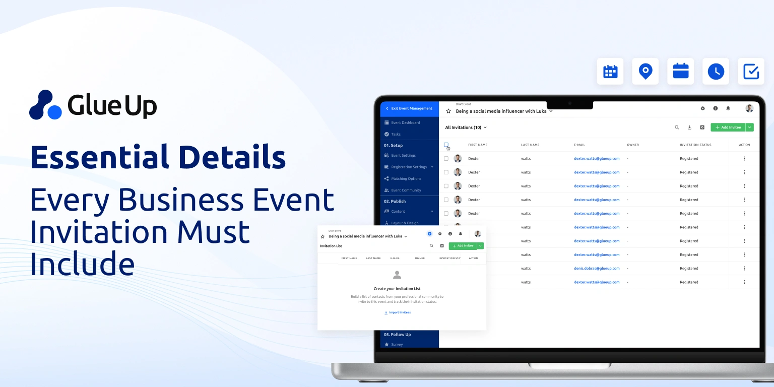 Business Event Invitation Templates