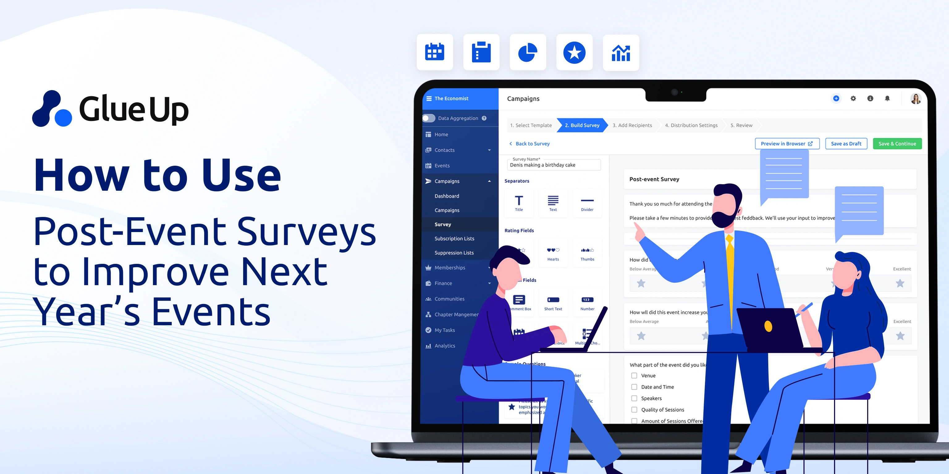 Using Post-Event Surveys to Improve Future Events
