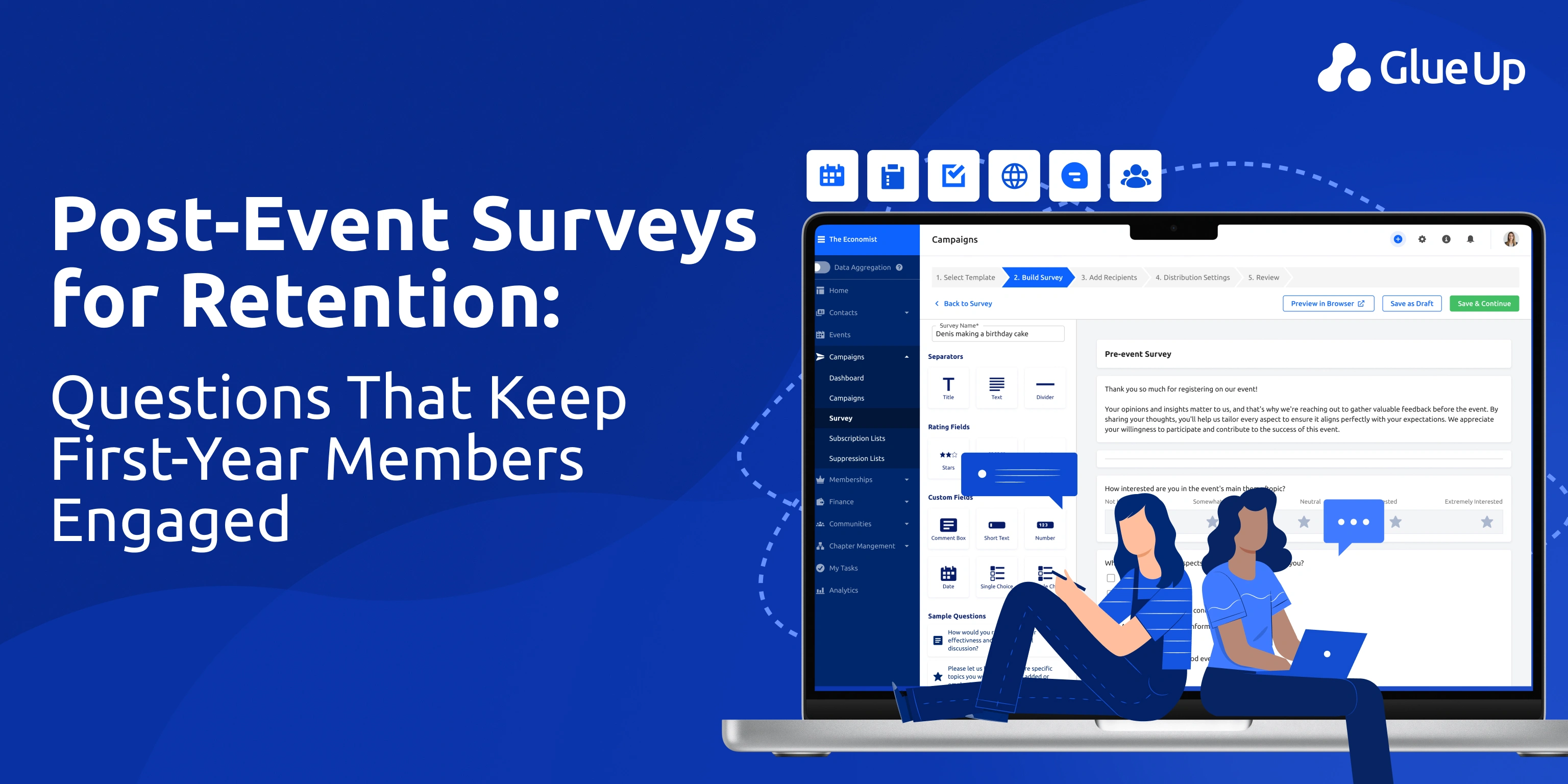 Post-Event Surveys for Retention: Questions That Keep First-Year Members Engaged Post-Event Retention Survey Questions