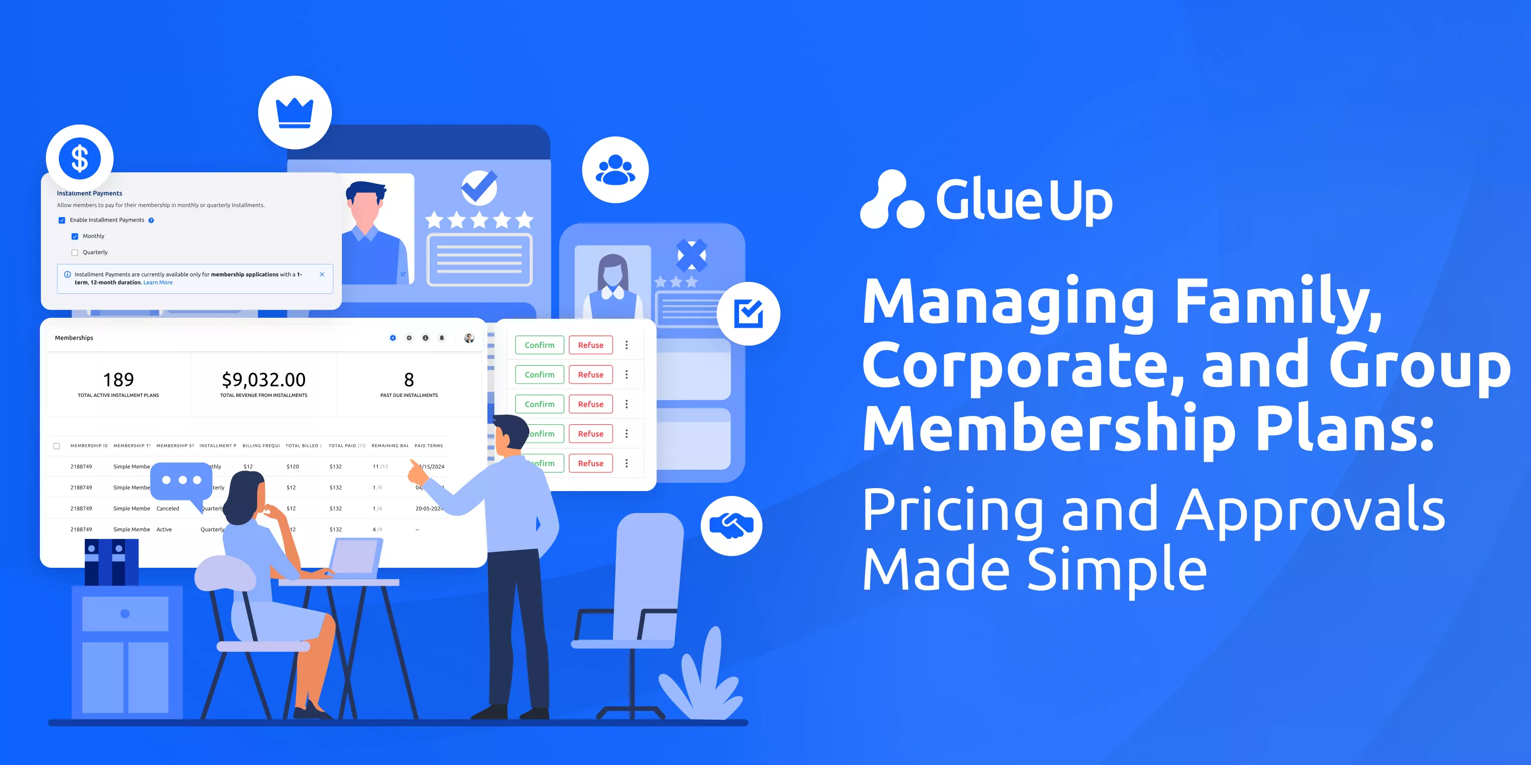 Managing Family, Corporate, and Group Membership Plans: Pricing and Approvals Made Simple Association Membership Packages Pricing & Approvals