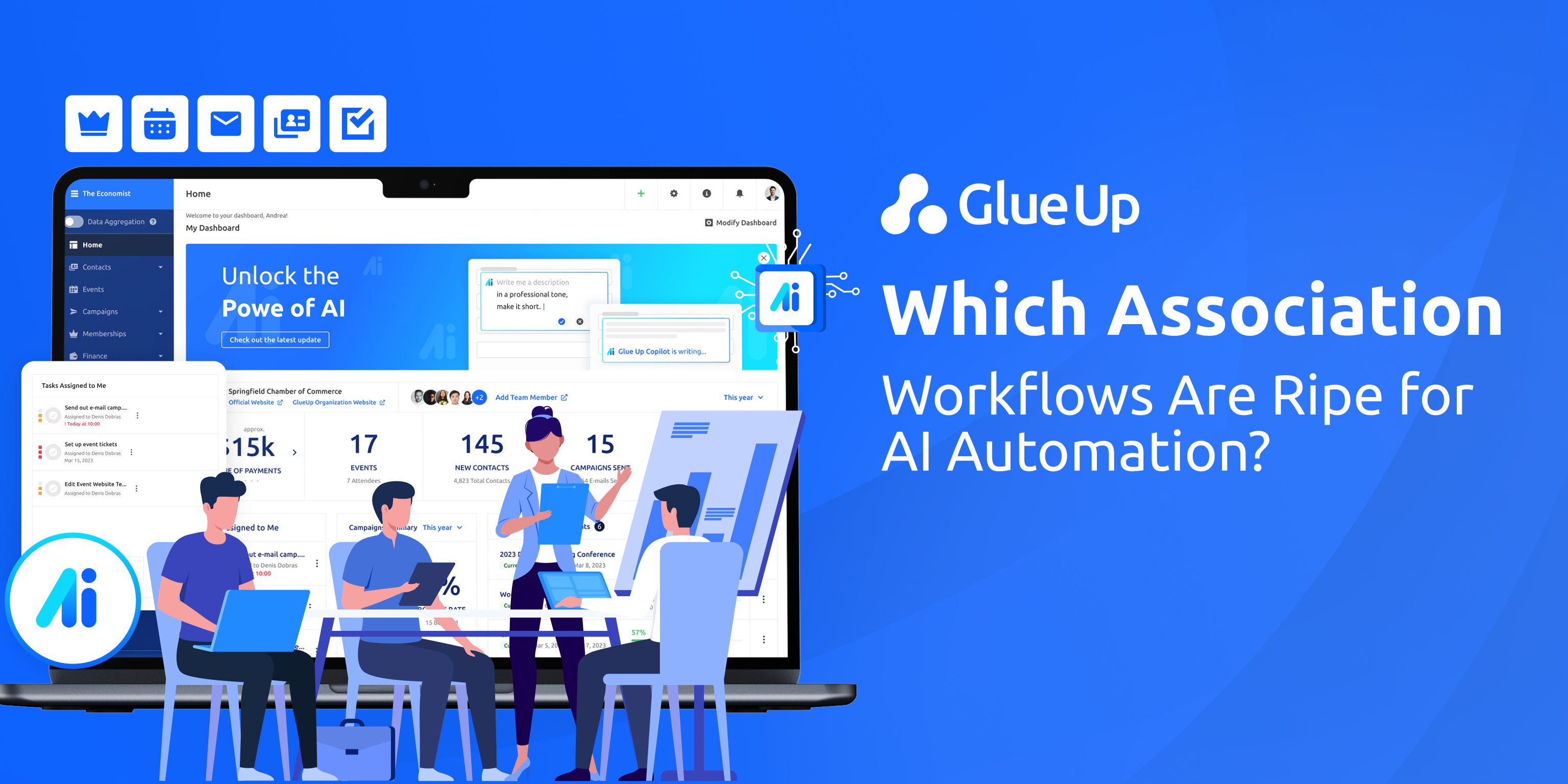 AI Powered Association Workflows for Operations