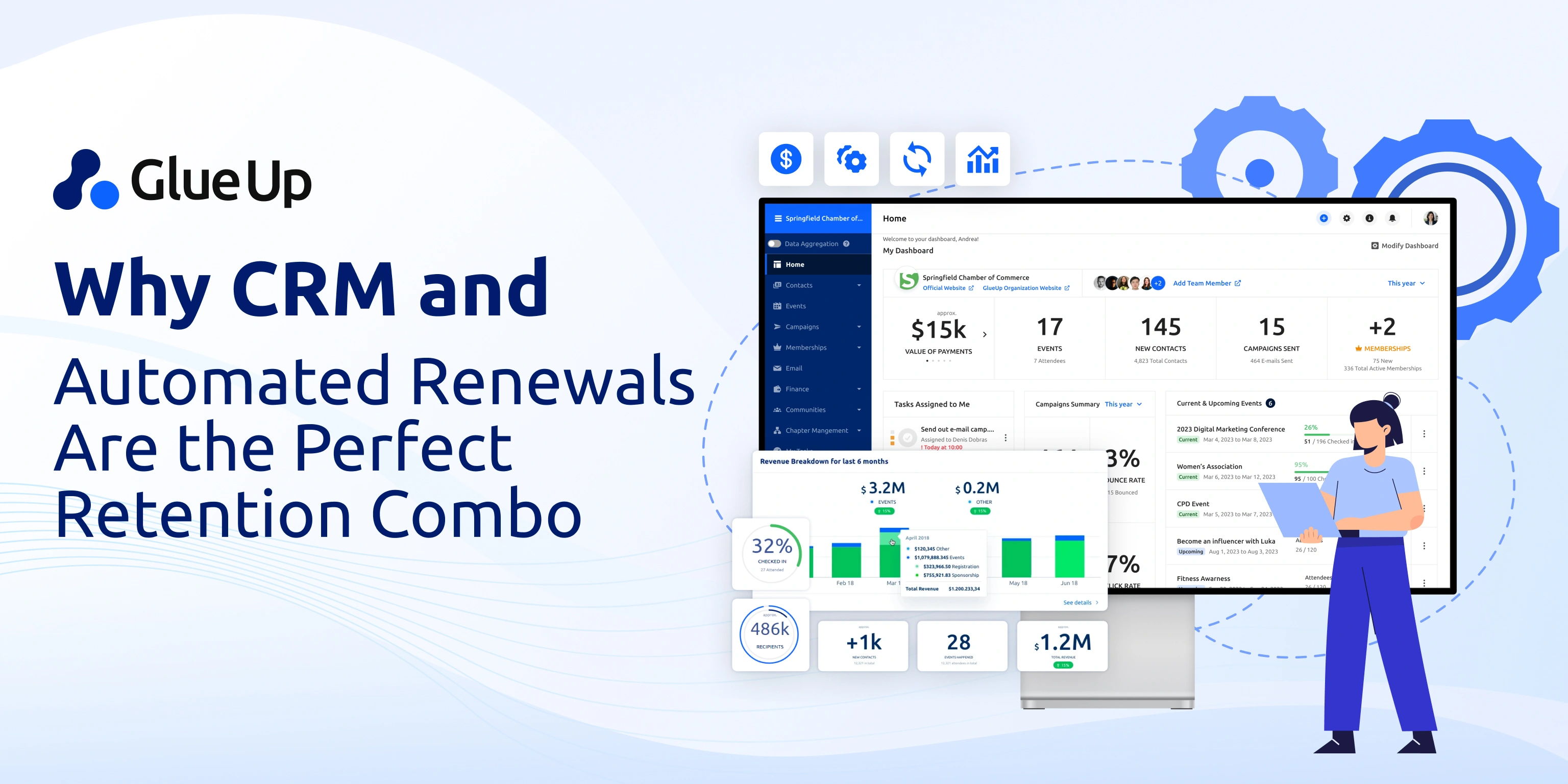 Automated Membership Renewals with CRM Software
