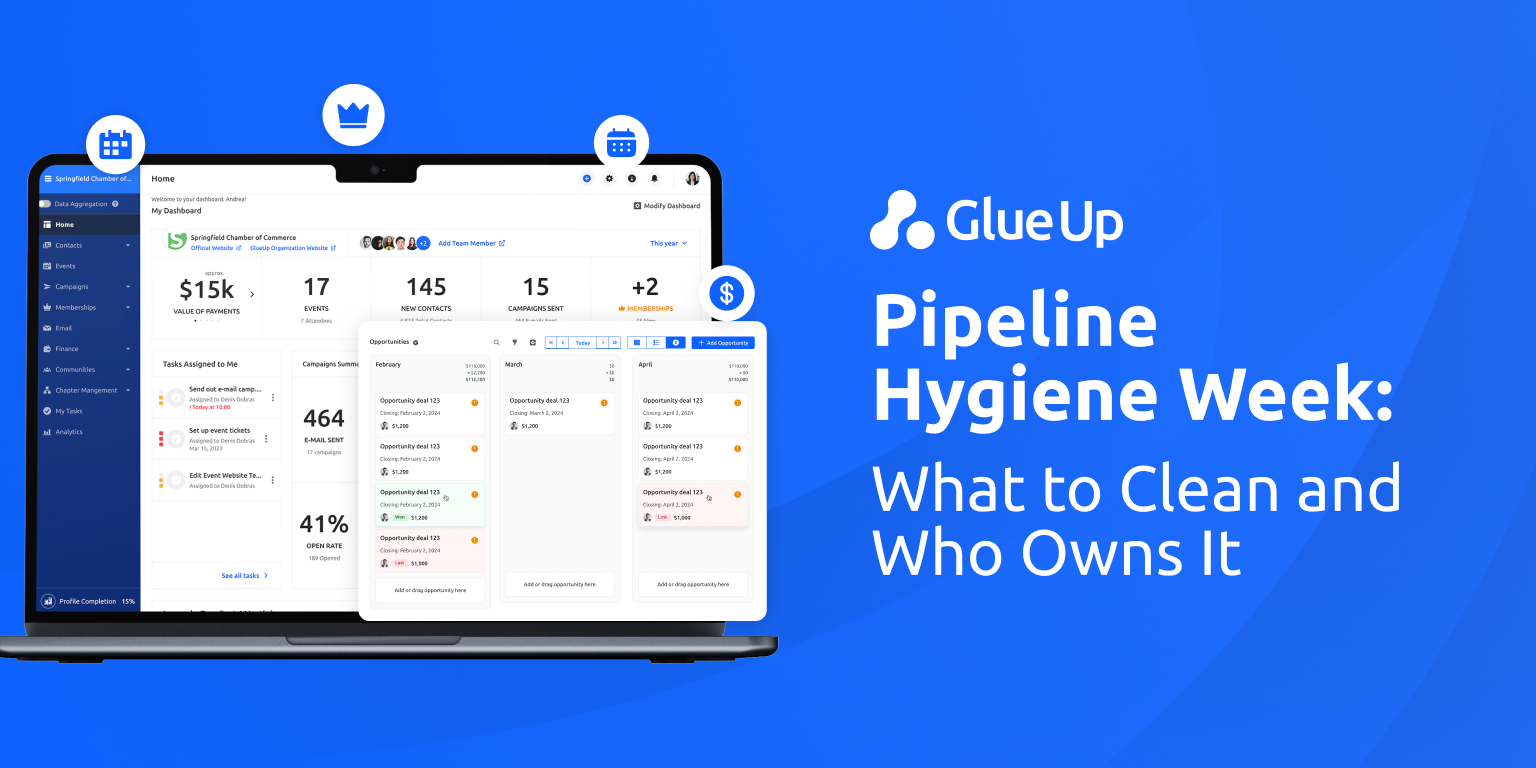 Membership Pipeline Hygiene Week Guide for Orgs