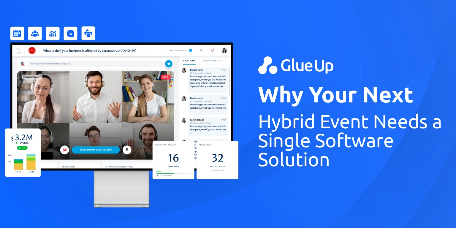 All-in-One Software for hybrid events