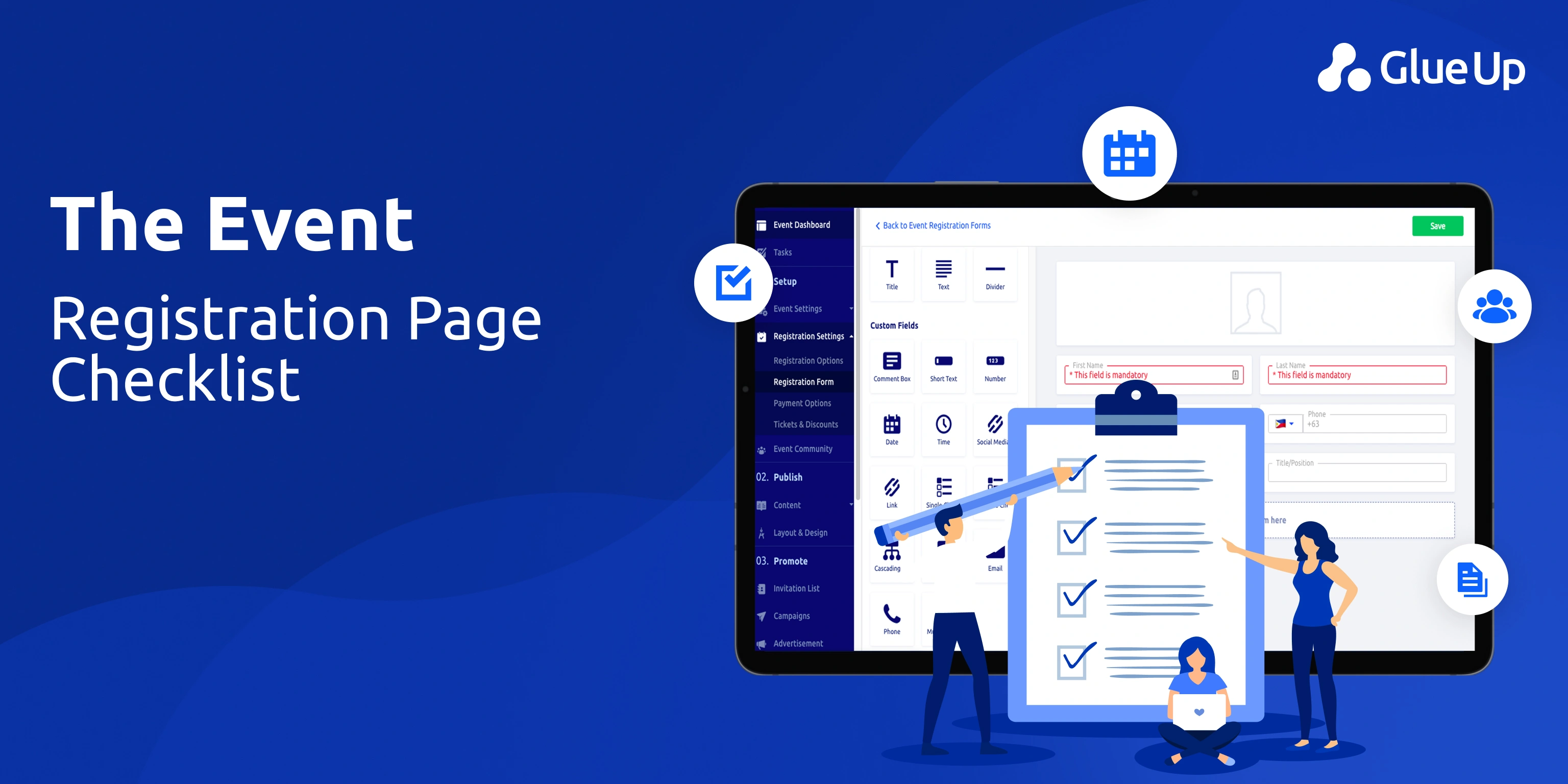 A Modern Event Registration Page Checklist