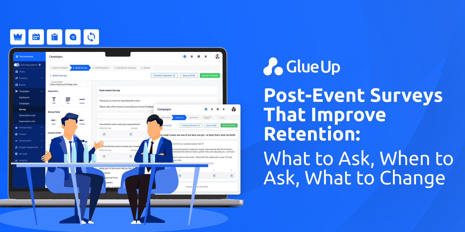 Post Event Feedback Survey for Better Retention