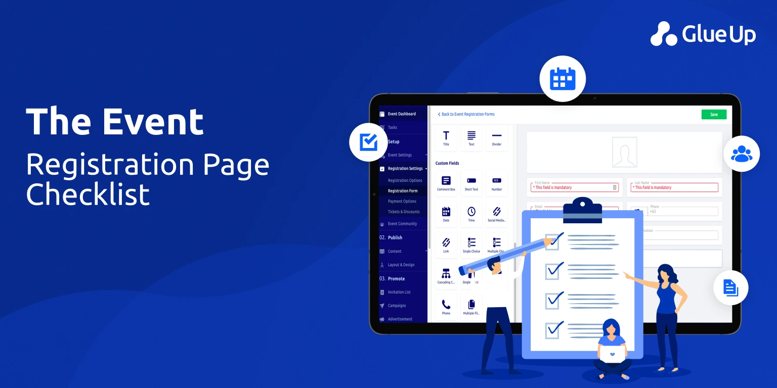 A Modern Event Registration Page Checklist