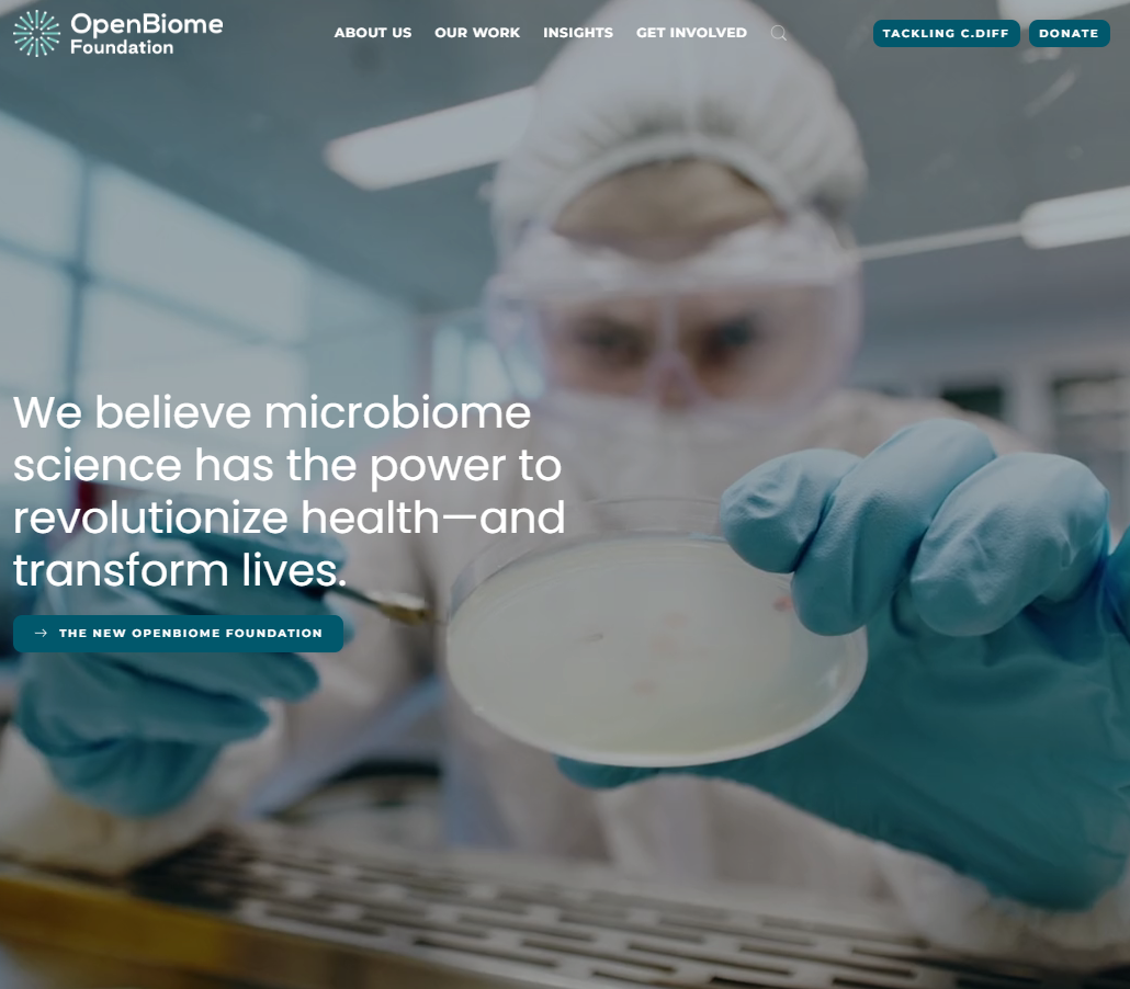OpenBiome – Trust Before the Ask 