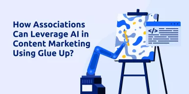How Associations Use AI in Content Marketing with Glue Up