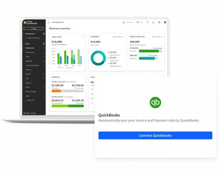 Glue Up + QuickBooks