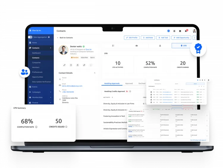 communicate and engage around CPD programs